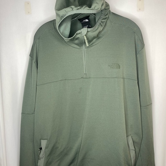 The North Face Other - North Face Dark Green Hoodie Sweatshirt Mens XL Flaw Gorpcore outdoor base layer